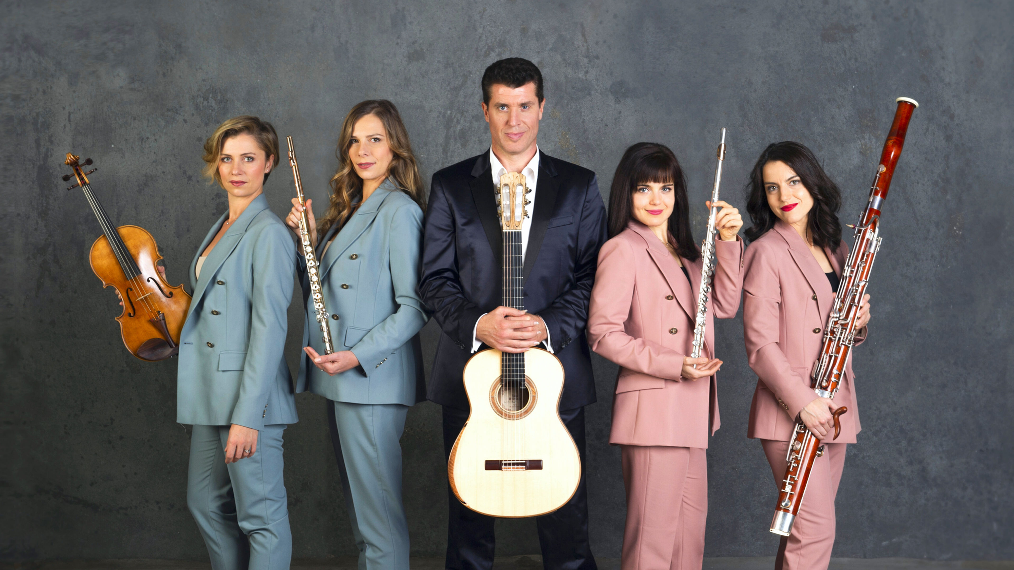 Emmanuel Rossfelder avec le Quatuor Sorella